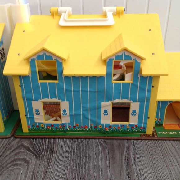 ⭐️Vintage 1969 Fisher Price House⭐️ - Picture 2 of 8